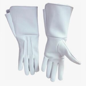 Men's Leather Gauntlet GlovesMedieval, Cosplay Costume,‎ Long, XXL